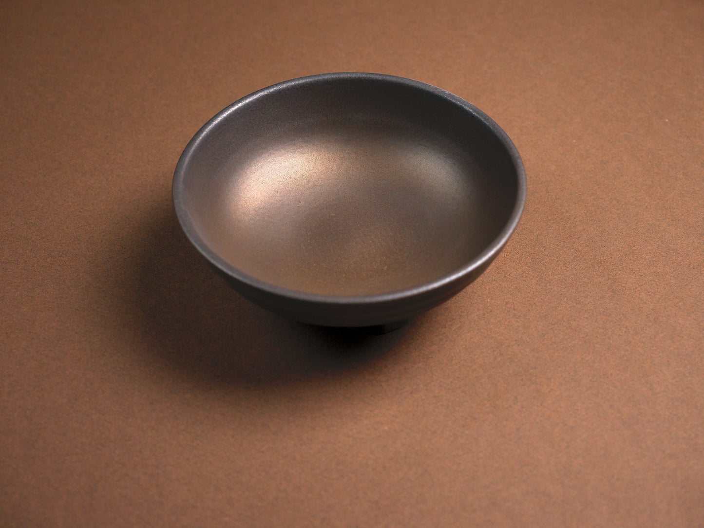 BROWN MATTE GLAZE CERAMIC BOWL SET