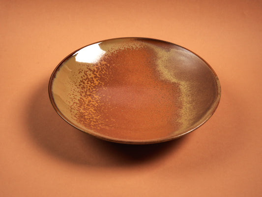 TERRA COTTA GLAZE CERAMIC BOWL SET